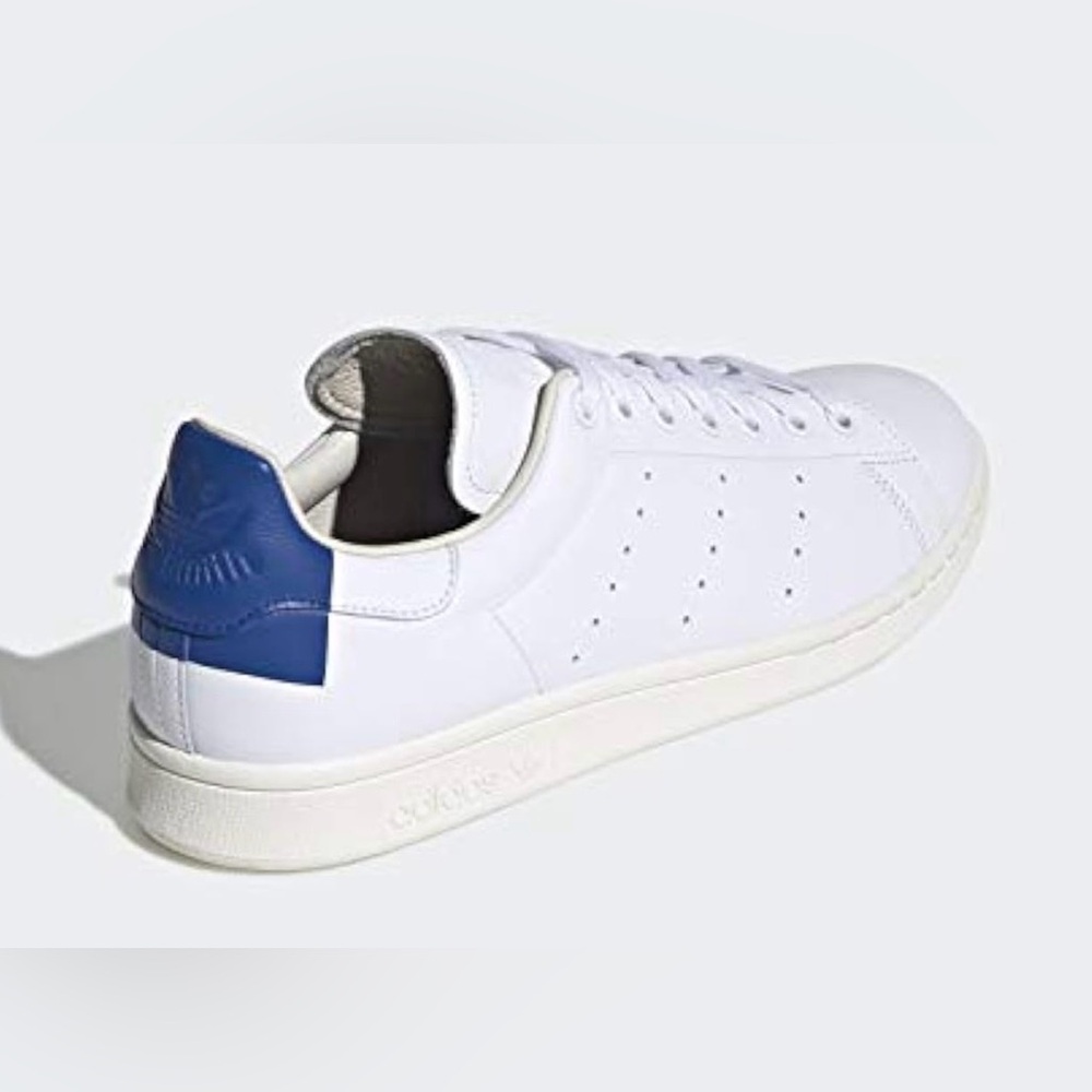 Adidas Stan Smith shoes White Collegiate Royal MEN'S EE5788. US:10 1/2. UK: 10